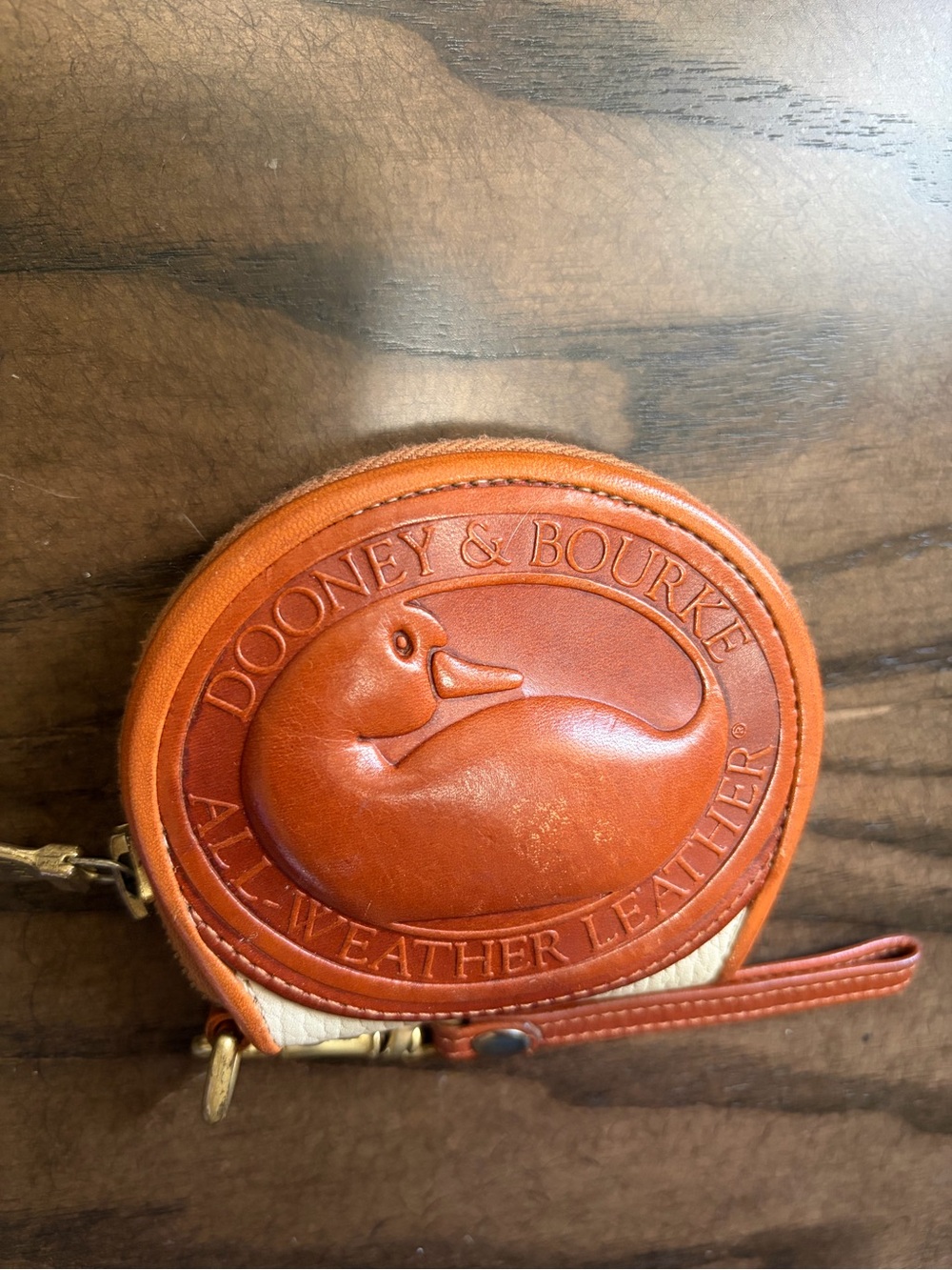 Dooney & Bourke Big Duck Vintage AWL Coin Purse - Picture 3 of 7
